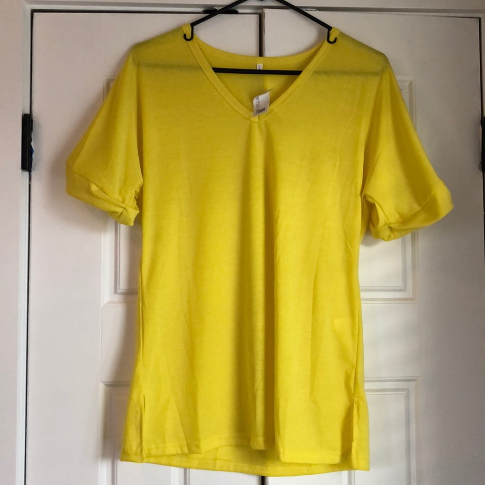 Yellow shirt